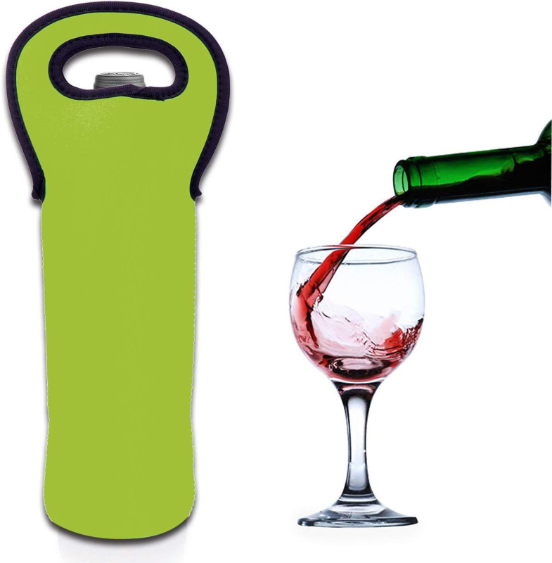 Sukeldumismaterjal ühe punase veini pudeli ümbris kinkekott šampanja kaitsekate õllejoogi kott isolatsioon tilkumiskindel laos põlvkonna juuksed