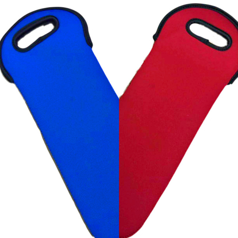 Sukeldumismaterjal ühe punase veini pudeli ümbris kinkekott šampanja kaitsekate õllejoogi kott isolatsioon tilkumiskindel laos põlvkonna juuksed