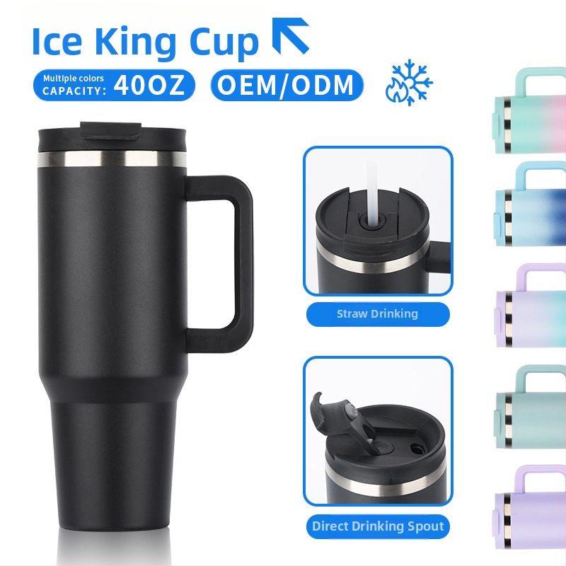 Piiriülene 40oz jäätops 304 roostevabast terasest termostops suure mahutavusega auto autotopsi kohviisolatsioon hulgimüük