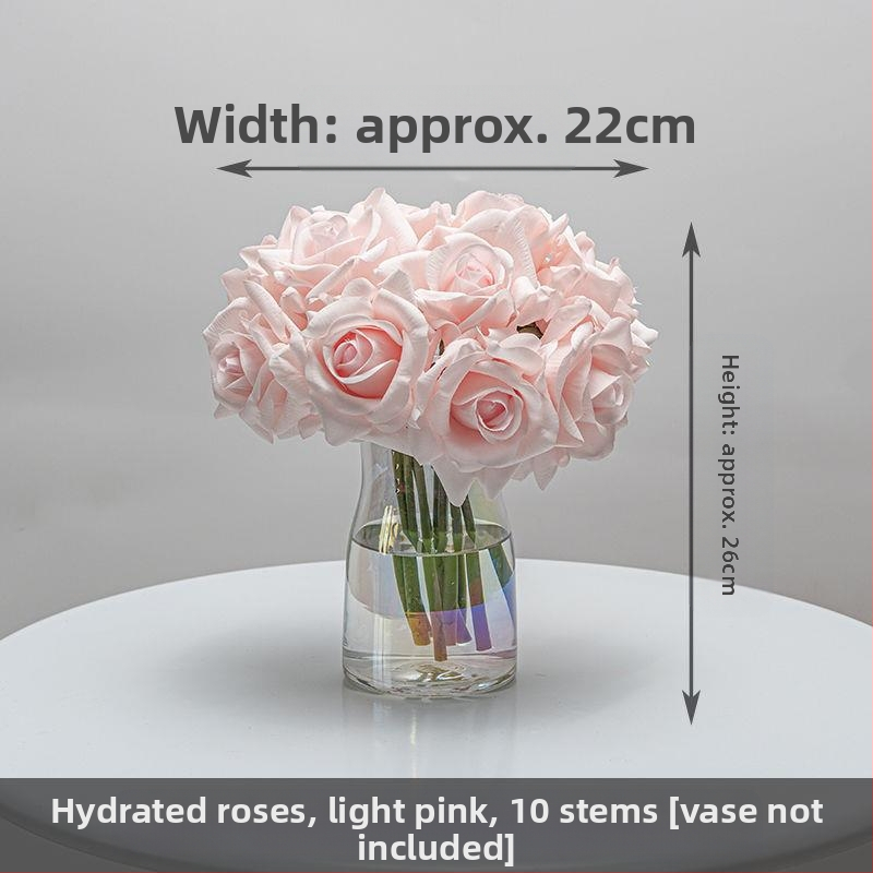 Gėlių automatinis atidarymas ir uždarymas, drėkinantis fotografavimo viešbučio televizoriaus spintelės nuotraukų rekvizitai namams, naujas kinų stilius