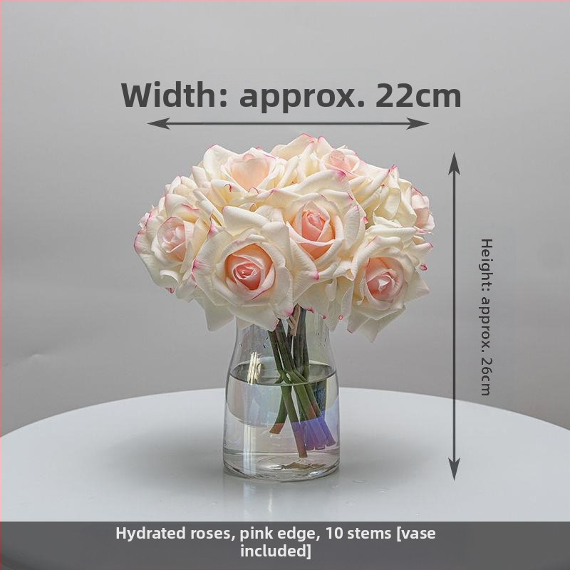 Gėlių automatinis atidarymas ir uždarymas, drėkinantis fotografavimo viešbučio televizoriaus spintelės nuotraukų rekvizitai namams, naujas kinų stilius