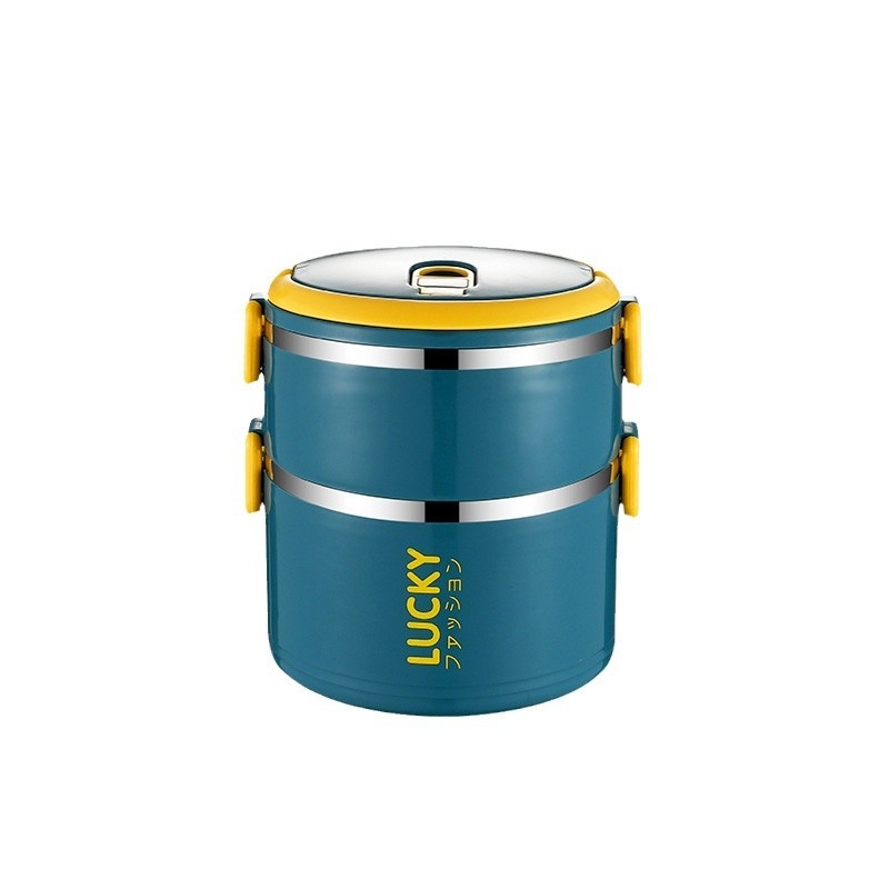 Ebéddoboz fedéllel, felnőtteknek, szigetelt ebédhordó, rozsdamentes acél, szigetelt ebéddoboz, nagy kapacitású ebéddoboz diákoknak