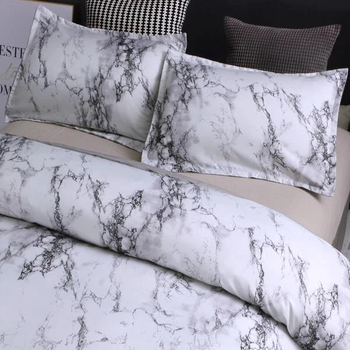 Комплект от три части с мотиви от камък, модел „желание“, за спално бельо на AliExpress Amazon, обикновена калъфка за възглавница
