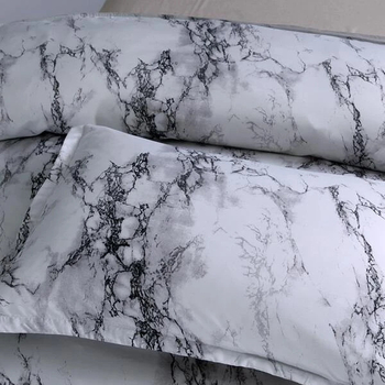 Комплект от три части с мотиви от камък, модел „желание“, за спално бельо на AliExpress Amazon, обикновена калъфка за възглавница