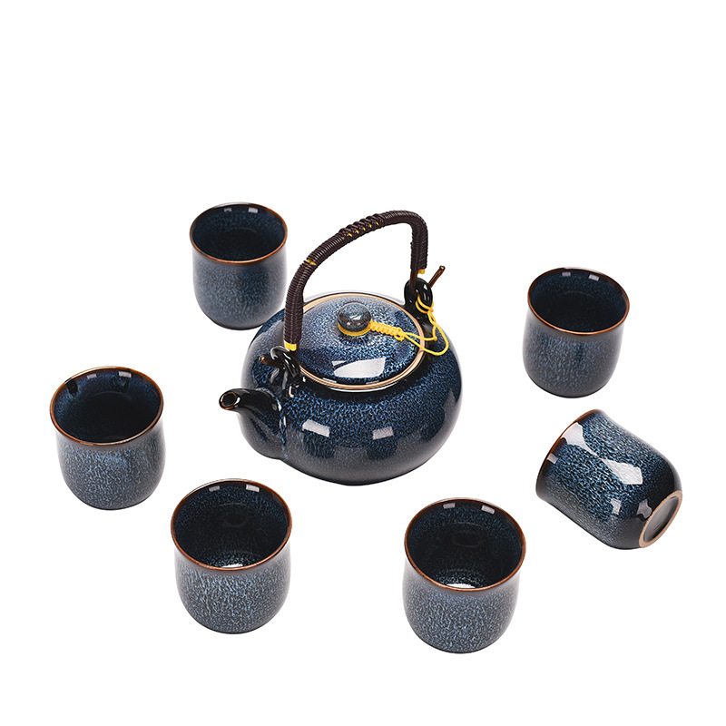 Kung Fu arbatos rinkinys, didelis buitinis, biuro reikmenų rinkinys, prabangus keraminis arbatos rinkinys, pilnas kėlimo puodo arbatos puodelio rinkinys