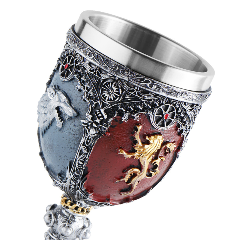 Kūrybinis vandens puodelis, Ledo ir ugnies giesmės žaidimo puodelis, personalizuotas alaus puodelis, nerūdijančio plieno viskio puodelis