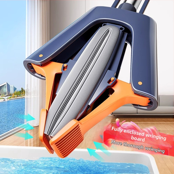 Jia Helper 2024 uus sekundaarselt pigistatav veekollodioonimopp, tugev vett imav kollodiooniga ühe mopiga käsitsi pestav põrandamopp