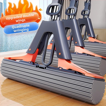 Jia Helper 2024 uus sekundaarselt pigistatav veekollodioonimopp, tugev vett imav kollodiooniga ühe mopiga käsitsi pestav põrandamopp