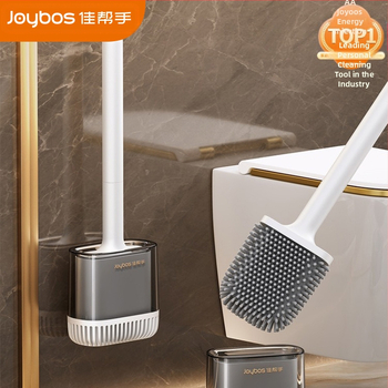 „Jia Helper“ silikoninis tualetinis šepetys, namų apyvokos reikmenų, 2023 m. naujas vonios kambario prie sienos tvirtinamas tualetinis šepetys