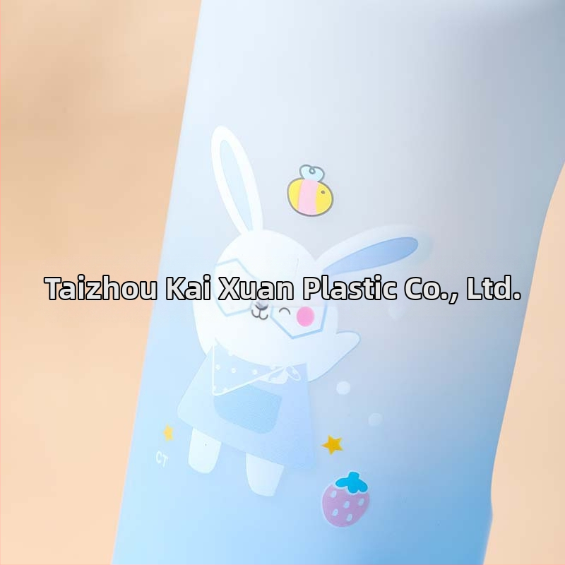 Интернет знаменитост пластмасова чаша за вода космическа чаша обикновен сладък заек градиент матирано голям капацитет чаша за вода