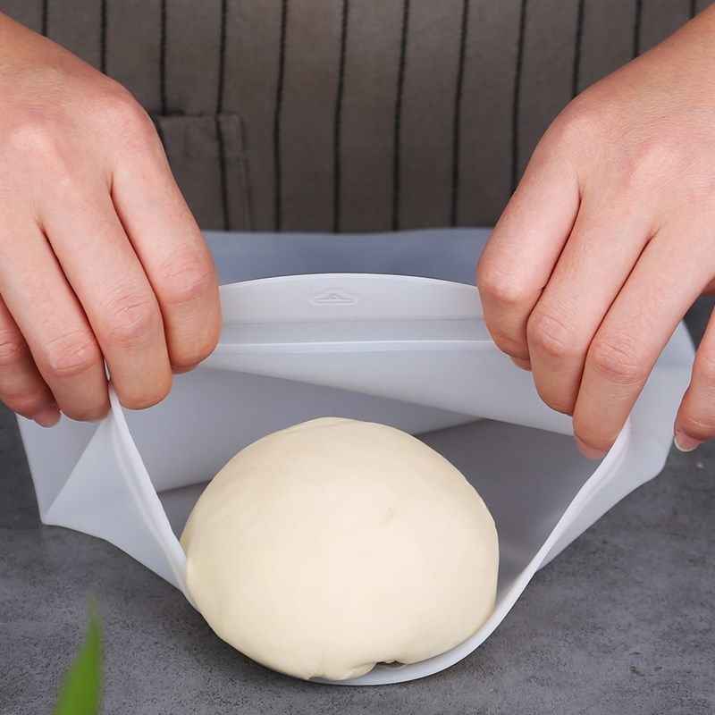 Σακούλα ζυμώματος ζύμης σιλικόνης και σακούλα ζυμώματος με ζωντανά νουντλς, σακούλα ζυμώματος με κέρωμα ζυμώματος, σιλικόνη οικιακής χρήσης, αντικολλητική, πυκνή, κατάλληλη για τρόφιμα