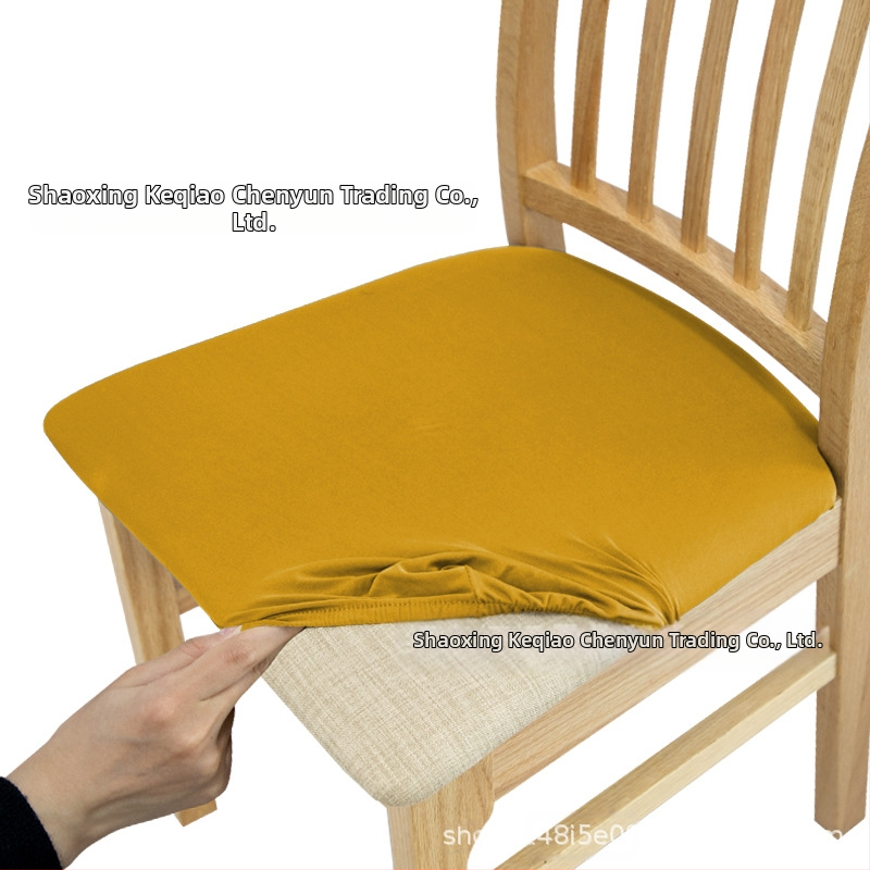 Toolikate aastaringselt puhasvärviline 130 g/m² kõrge elastsusega toolipadjakate Amazoni piiriülene istmekate toolikate tolmukindel