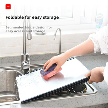 Dujinės viryklės cinkuotos alyvos barjeras, sulankstoma šilumos izoliacinė plokštė, virtuvės kepimo aliejaus barjeras, buitinės viryklės alyvos purslų barjeras