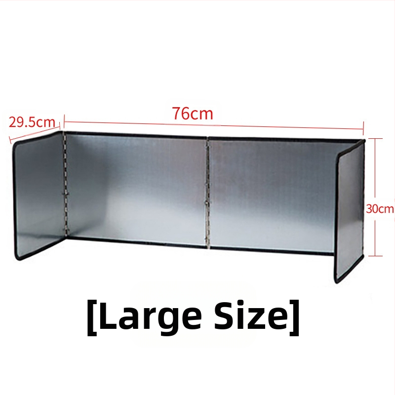 Dujinės viryklės cinkuotos alyvos barjeras, sulankstoma šilumos izoliacinė plokštė, virtuvės kepimo aliejaus barjeras, buitinės viryklės alyvos purslų barjeras