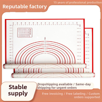 Toidukvaliteediga majapidamises kasutatav sõtkumismatt, libisemiskindel sõtkumismatt, pluss-suuruses mittenakkuvad majapidamises kasutatavad küpsetusriistad skaalaga