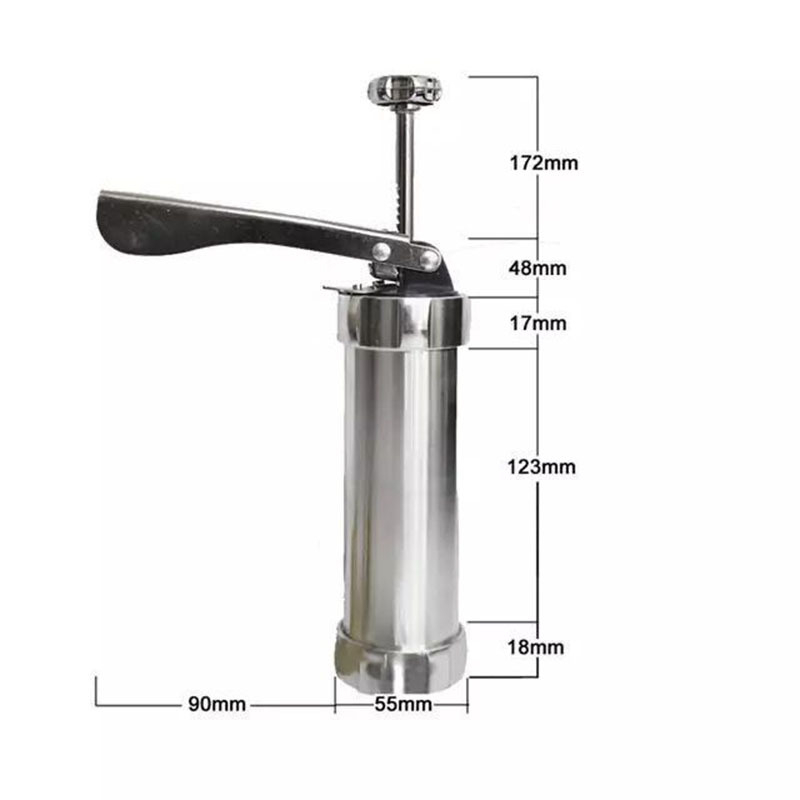 Kodumajapidamises kasutatav dekoreerimispüstol küpsisevormi kreemikaunistaja küpsisemasin küpsetusriistad köögiriistade pressimine kinkekarp