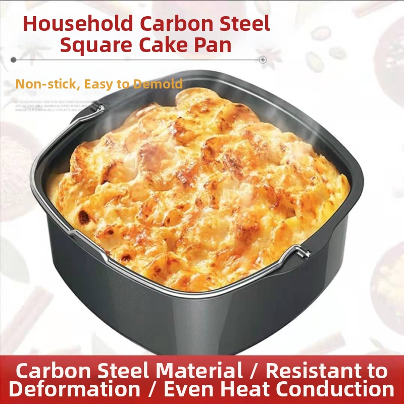 6-tolline 8-tolline koogiämber koogikorv küpsetustarvikud õhufritüüri tarvikud küpsetamine ruudukujuline koogivorm