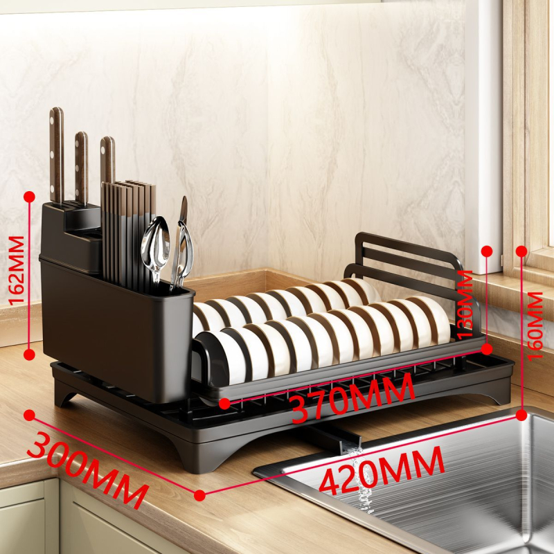 Stalak za odlaganje kuhinjskog sudopera, višenamjenski stalak za sušenje, stalak za posuđe, stalak za sudoper, stalak za posuđe na radnoj površini