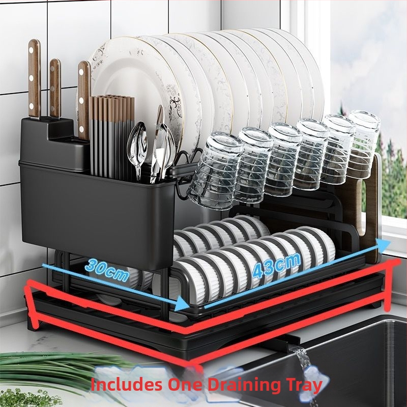 Stalak za odlaganje kuhinjskog sudopera, višenamjenski stalak za sušenje, stalak za posuđe, stalak za sudoper, stalak za posuđe na radnoj površini