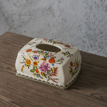 Nauja amerikietiško stiliaus vintažinė keraminė servetėlių dėžutė, dekoratyviniai papuošalai, europietiško stiliaus popierinė dėžutė, namų apyvokos kambario kavos staliuko popierinė dėžutė