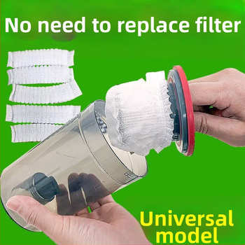 [50] putekļsūcēja vienreizējās lietošanas filtra šifrēšana neausta putekļsūcēja attīrīšanas sieta komplekts filtrs sadzīves tehnikas piederumi