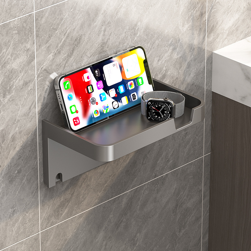 Tualetinio popieriaus laikiklis be perforatoriaus, sieninis rankšluosčių laikymo stovas, ritininio popieriaus laikiklis, tualetinio popieriaus dėžutė