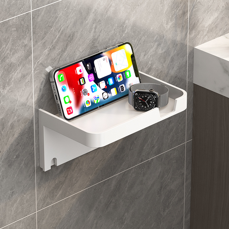 Tualetinio popieriaus laikiklis be perforatoriaus, sieninis rankšluosčių laikymo stovas, ritininio popieriaus laikiklis, tualetinio popieriaus dėžutė