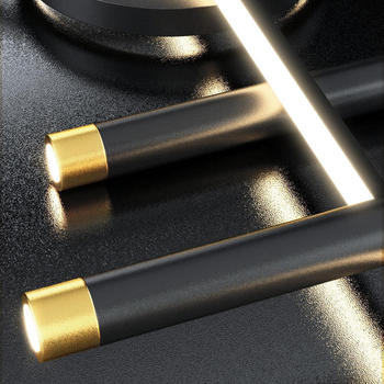 Uus täisspektriga silmakaitsega LED-restorani lühtri söögitoa tuled moodne internet populaarne loominguline pikk baarilühtri