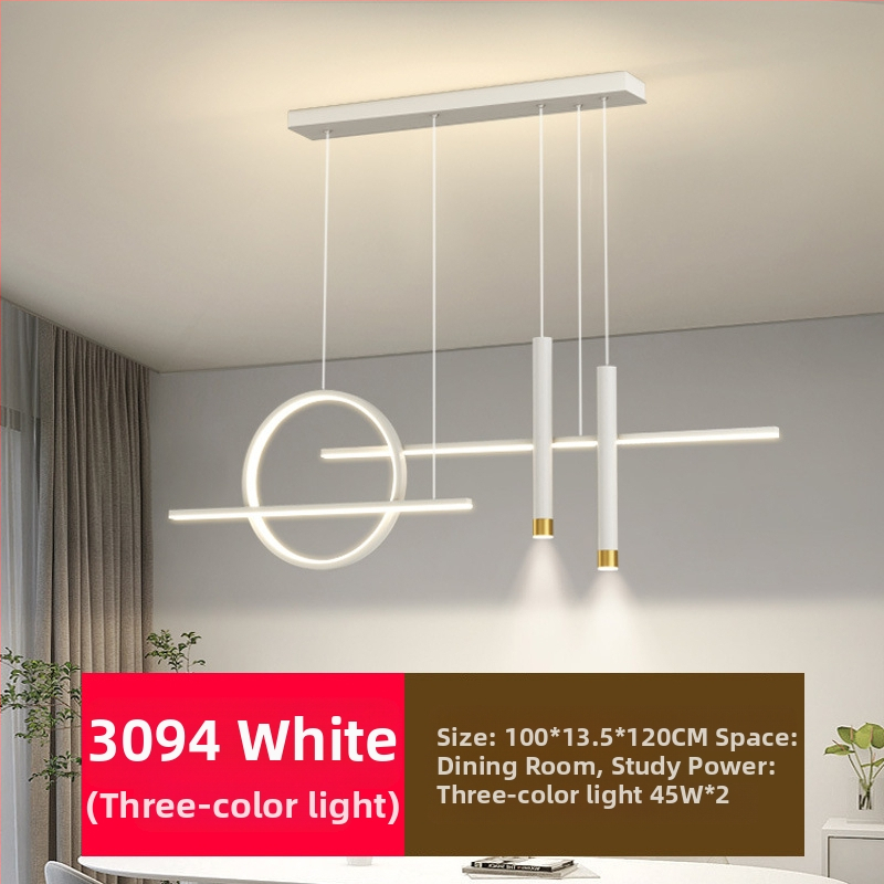 Uus täisspektriga silmakaitsega LED-restorani lühtri söögitoa tuled moodne internet populaarne loominguline pikk baarilühtri