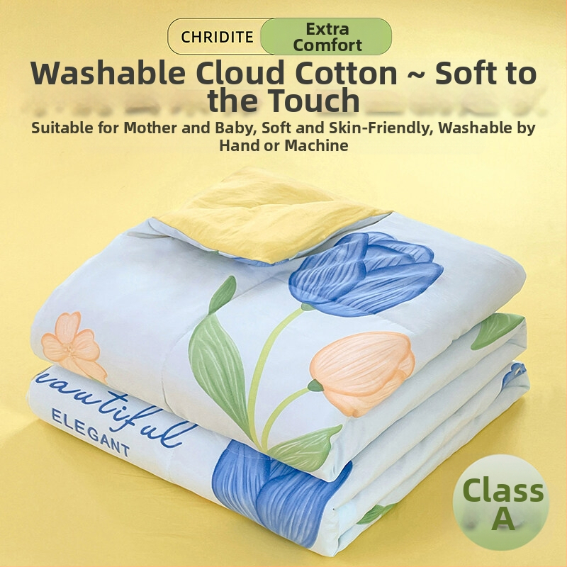 Tehase otsene 2024. aasta uus A-klassi pestud pilvepuuvillast suvine uba suvine jahe konditsioneeriga tekk lastele õpilaste voodipesu