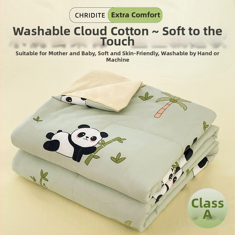 Tehase otsene 2024. aasta uus A-klassi pestud pilvepuuvillast suvine uba suvine jahe konditsioneeriga tekk lastele õpilaste voodipesu