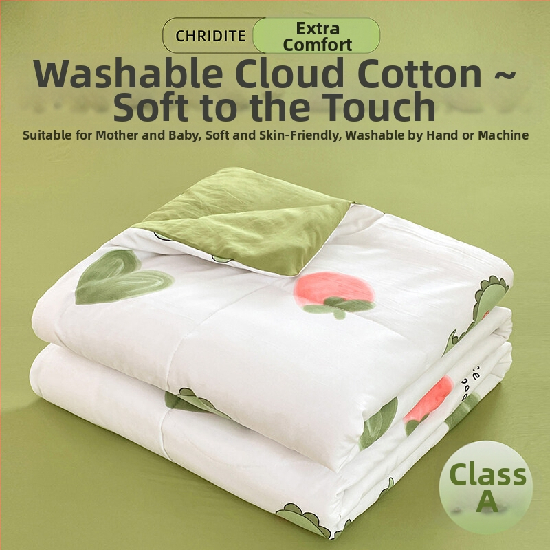 Tehase otsene 2024. aasta uus A-klassi pestud pilvepuuvillast suvine uba suvine jahe konditsioneeriga tekk lastele õpilaste voodipesu