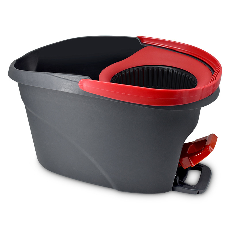 Neutral O-Cedar Easywring besisukanti šluostė su kibiru, skirta buitiniam valymui, šlapiam ir sausam valymui