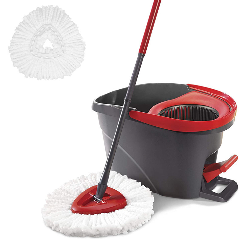 Neutral O-Cedar Easywring besisukanti šluostė su kibiru, skirta buitiniam valymui, šlapiam ir sausam valymui