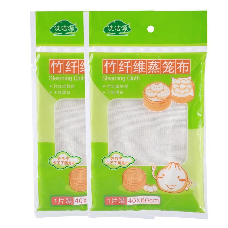 Bambusa šķiedras tvaikoņa audums, nepiedegošs mājsaimniecības kokvilnas tvaikoņa paklājiņš, kvadrātveida formas tvaicēta bulciņas oderes auduma marles auduma vairumtirdzniecības partija