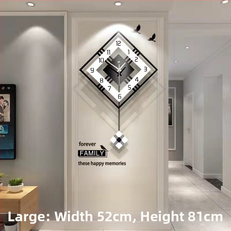 Sieninis laikrodis, svetainės laikrodis, namams, modernus, paprastas, madingas, dekoruotas, restoranas, tylus, aukštos klasės, pakabinamas ant sienos.