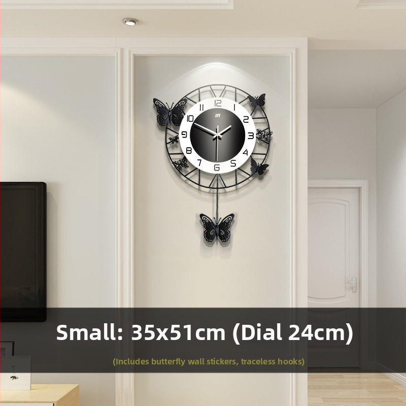 Sieninis laikrodis, svetainės laikrodis, namams, modernus, paprastas, madingas, dekoruotas, restoranas, tylus, aukštos klasės, pakabinamas ant sienos.