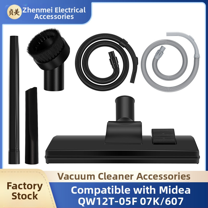 Zhenmei kohandub Midea tolmuimeja toru vooliku lisatarvikutega Qw12T-05F/07K/607 imemispea sirge toru harjapea
