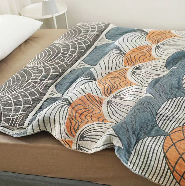 Puuvillane marlitekk Puuvillane nelja aastaaja tekk mitmekihiline liivakangast uinakutekk ühe- ja kaheinimese rätikuteki tehase hulgimüük