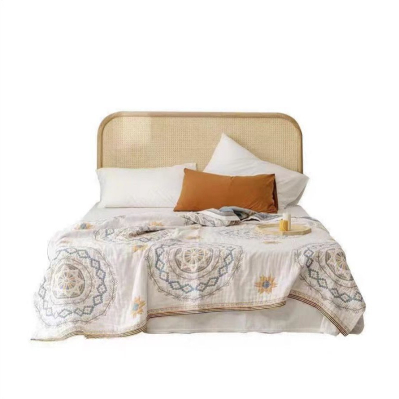 Puuvillane marlitekk Puuvillane nelja aastaaja tekk mitmekihiline liivakangast uinakutekk ühe- ja kaheinimese rätikuteki tehase hulgimüük