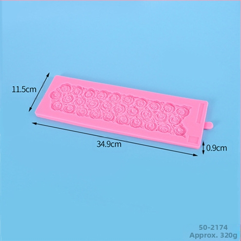 Fondant silikoonist koogivormi küpsetusvahendid koogipitsvormi šokolaadivormi loominguline kuju