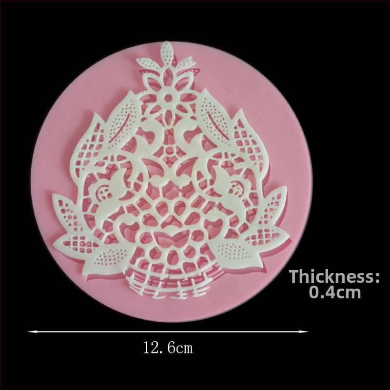 Fondant silikoonist koogivormi küpsetusvahendid koogipitsvormi šokolaadivormi loominguline kuju