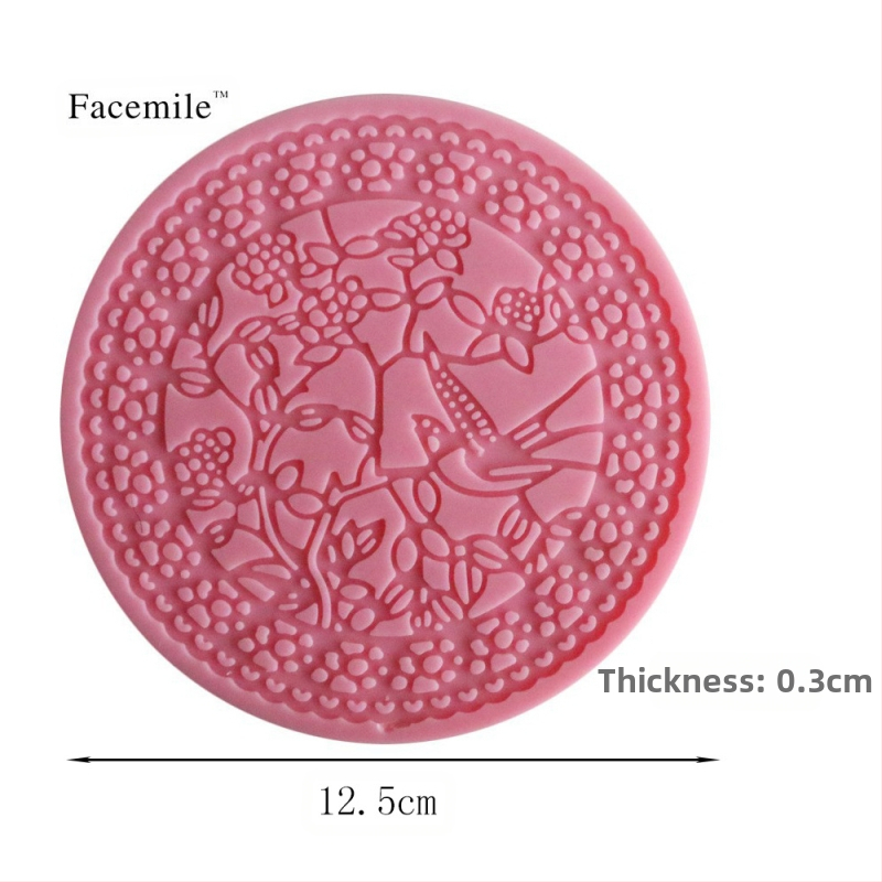 Fondant silikoonist koogivormi küpsetusvahendid koogipitsvormi šokolaadivormi loominguline kuju