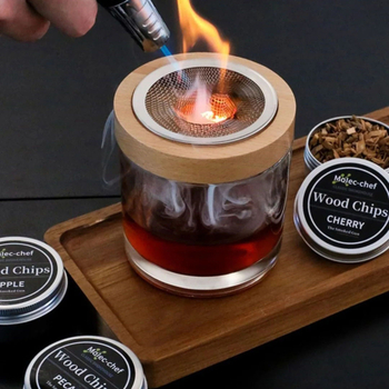 Уиски бар, пушалка за вино, комплект седалки от масивна дървесина, пушена дървесина, различни вкусове, трансгранични експлозии, бърза проба