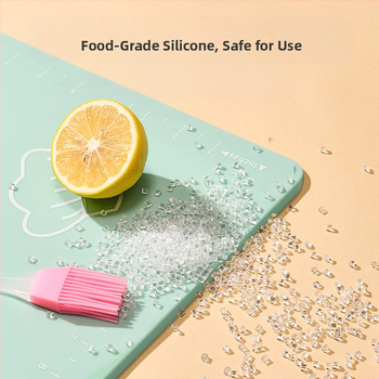 Toidukvaliteediga majapidamises kasutatav silikoonist sõtkumismatt ja nuudlimatt, paksendatud pelmeenide matt, rullitav plast