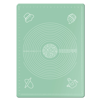 Toidukvaliteediga majapidamises kasutatav silikoonist sõtkumismatt ja nuudlimatt, paksendatud pelmeenide matt, rullitav plast