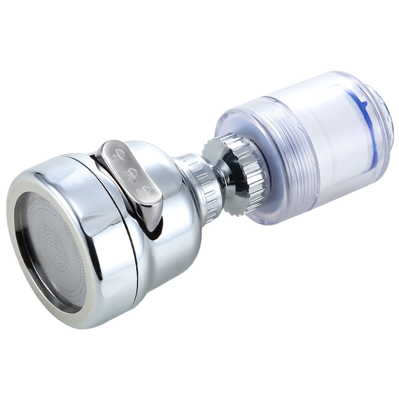 Jaucējkrāna filtra ūdens attīrītājs virtuves šļakatu galvas pagarinātājs ūdens taupīšanas universāls spiediena dušas burbuļotājs