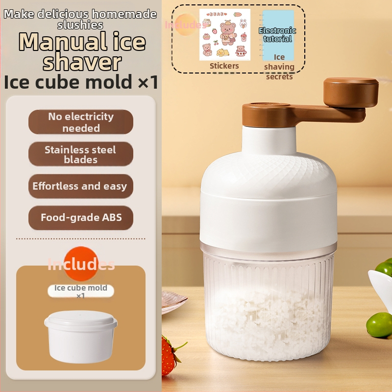 Ledo skutimo mašina, buitinė, maža rankinė ledo smulkintuvo medvilnės ledo mašina, snaigės ledo mašina, rankinė ledo mašina, naktinė turgaus prekystalis