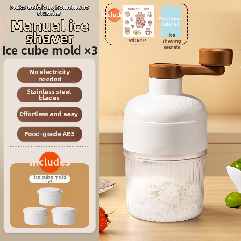 Ledo skutimo mašina, buitinė, maža rankinė ledo smulkintuvo medvilnės ledo mašina, snaigės ledo mašina, rankinė ledo mašina, naktinė turgaus prekystalis