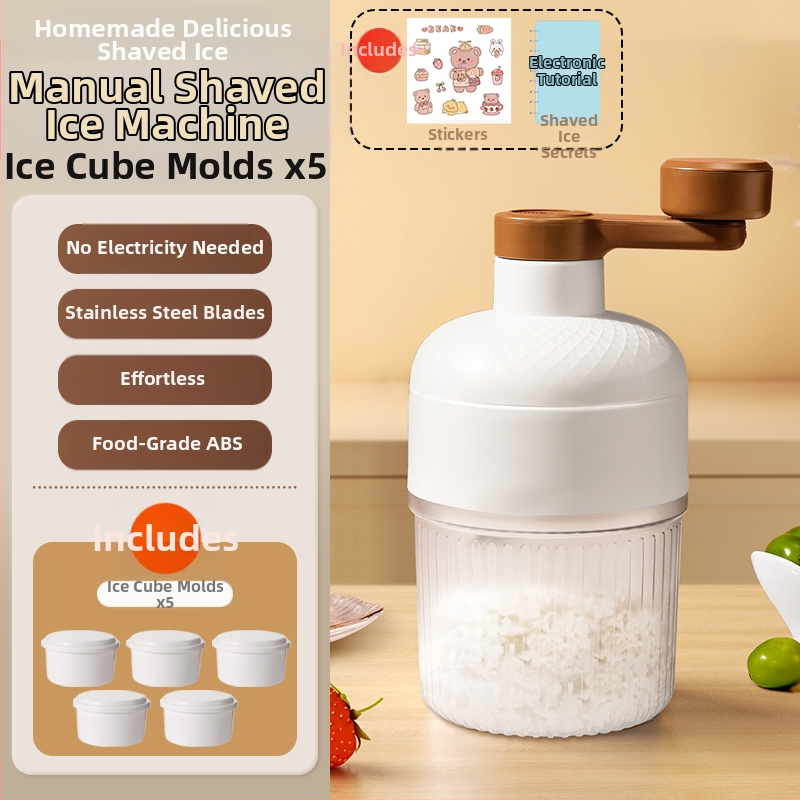 Ledo skutimo mašina, buitinė, maža rankinė ledo smulkintuvo medvilnės ledo mašina, snaigės ledo mašina, rankinė ledo mašina, naktinė turgaus prekystalis